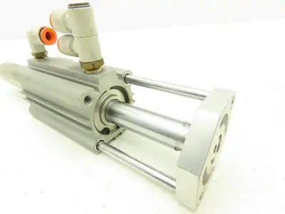 TA Systems US29176 Pneumatic Air Cylinder 2"Adj Stroke Non Rotating Rod Lot of 5