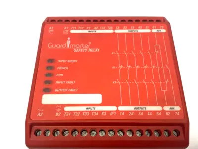 USED ALLEN-BRADLEY SER. A GUARDMASTER SAFETY RELAY MODULE