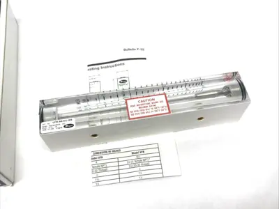 New | in-Stock Dwyer VISI-FLOAT Flowmeter VFB,0.6-5 GPM Water,4-in. Scale Flowmeters Michigan US | Maverick Industrial Sales #1419238