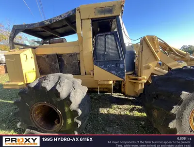 Used 1995 HYDRO-AX 611EX Feller Bunchers North Carolina US | Proxy Equipment #1379585
