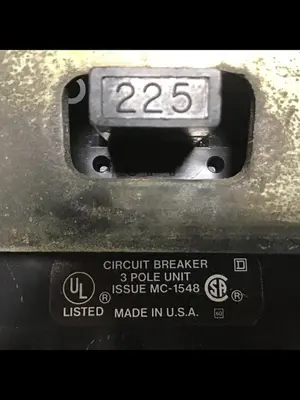 USED SQUARE D KAL36225