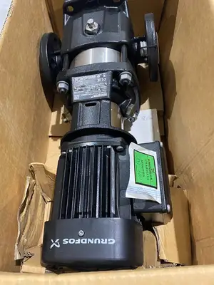 97772362, CR3-5 A-FGJ-A-E-HQQE | Grundfos CR3-5 A-FGJ-A-E-HQQE Multistage Vertical Vacuum Pump 3-Ph 97772362 - New Other