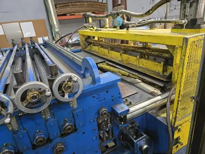 60" x . 060" x 40,000 Lbs. Iowa Precision Multi-Blanking Line