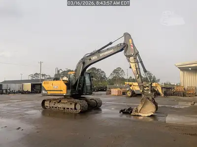 Used 2023 HYUNDAI HX160AL Crawler Excavators Georgia US | National Equipment Dealers #1422379