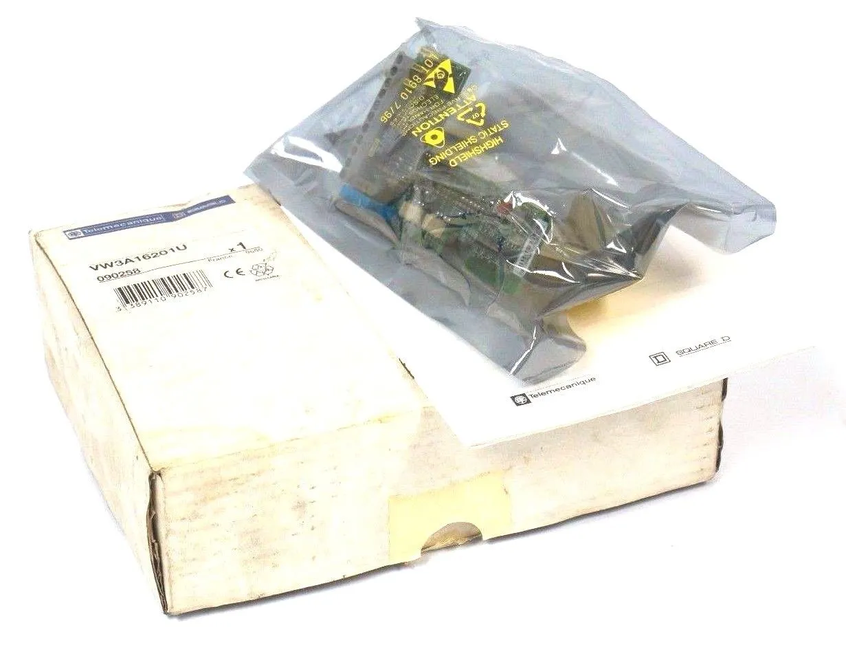 NEW TELEMECANIQUE VW3A16201U I/O OPTION BOARD