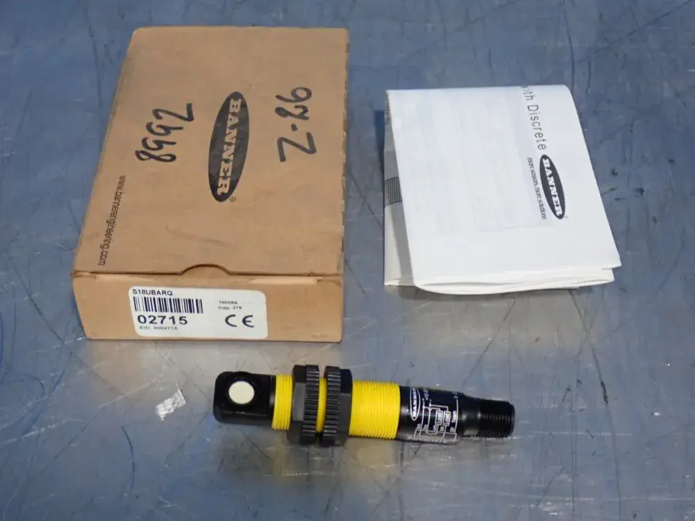 New | in-Stock BANNER S18UBARQ Proximity Sensors Ohio US | HGR 24 #1133422