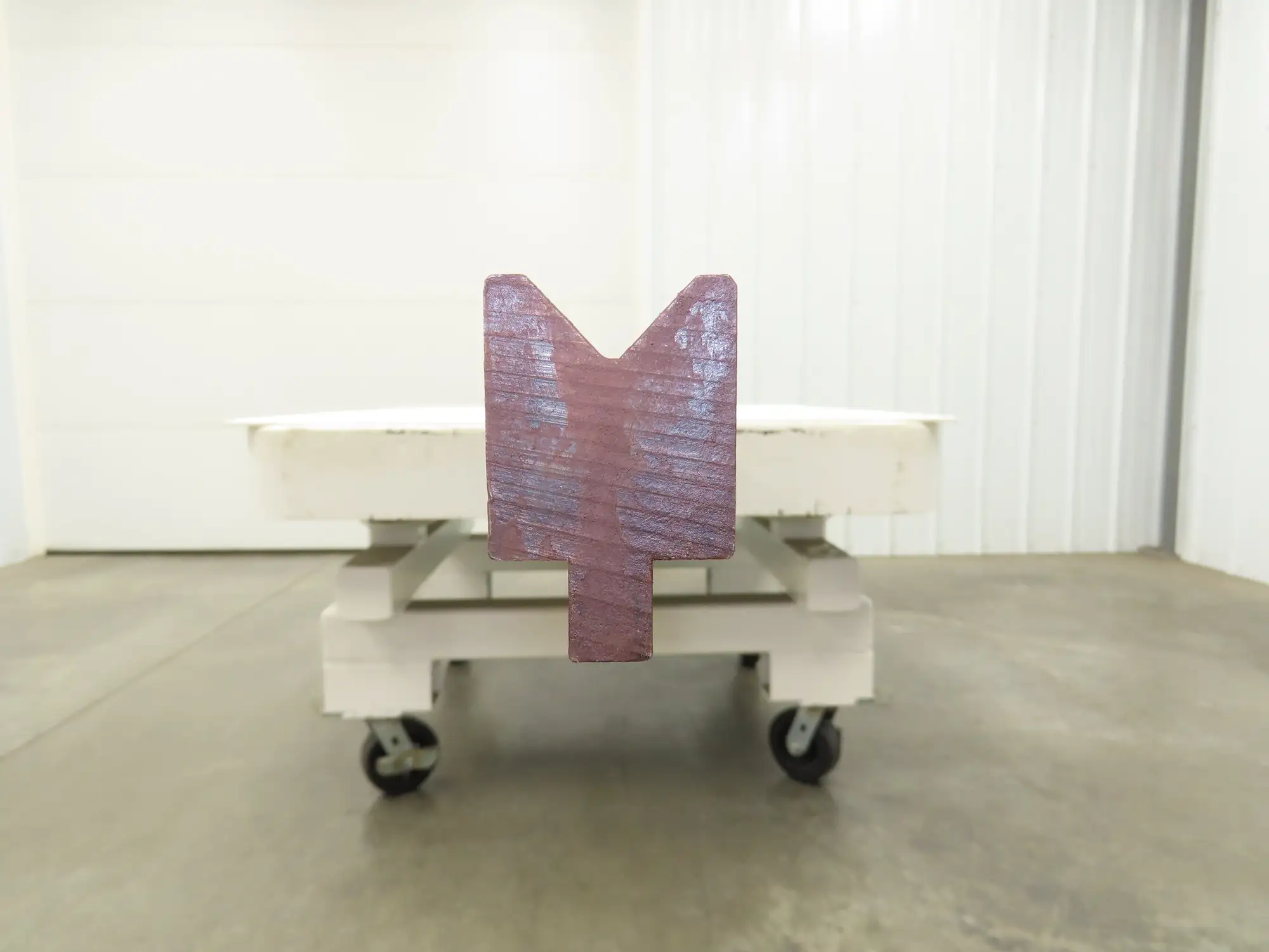 Press Brake Die 143-1/2" Long 90° 1" V With 1/2 x 5/8" Shank