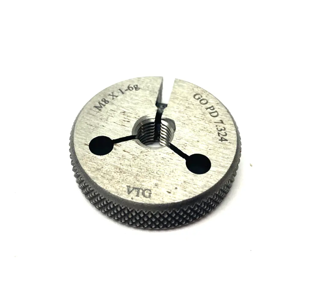 362120010 | Vermont Gage  Threaded Ring Gauge M8x1-6G GO PD 7.324 - New Other