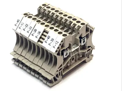 WDU 2.5 | Weidmuller  Feed-Through Terminal Block LOT OF 10 - Used