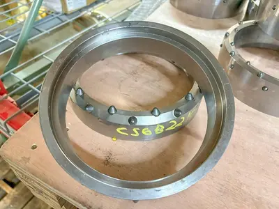 New | in-Stock AFTERMARKET 6" DUAL ROTARY SHOE – 22 BALLISTIC BUTTON ASSEMBLY Drilling Attachments Pennsylvania US | East West Machinery & Drilling #1418078