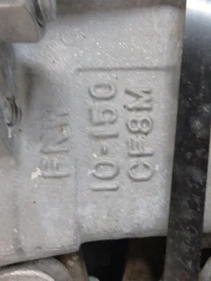 FNW 10"-150 knife gate valve with pneumatic actuator
