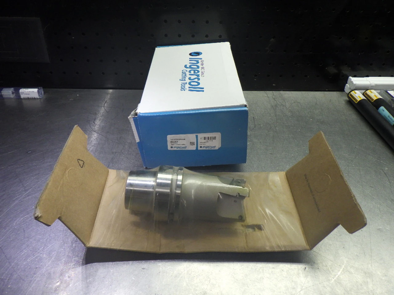 Ingersoll HSK63A 50mm Coolant Thru Facemill 4" Pro 	1AX1K050100H5R00 (LOC1153A)