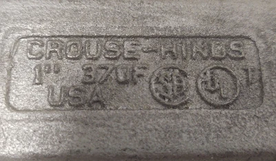 NEW Crouse-Hinds 370F