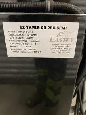 Eastey EZ-TAPER SB-2EX-SEMI Semi-Auto Top and Bottom Case Sealer/Taper 110/120V