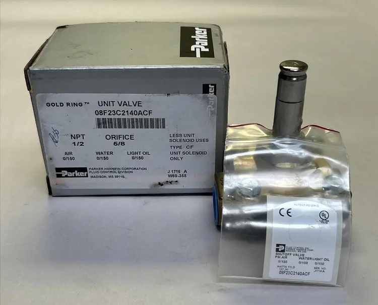 New | in-Stock PARKER 08F23C2140AFC Solenoid Valves Ohio US | Surplus Asset Holdings #1236168