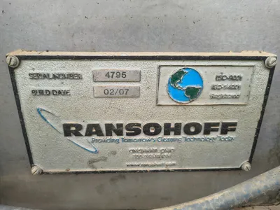Used RANSOHOFF SERIAL#: 4795 Parts Washers South Carolina US | ESS Industrial Equipment Sales #1323011