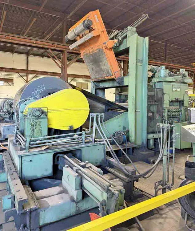 Used 1995 HERR VOSS VKL 88/4.5-11/5-4HI Cut To Length Lines Ohio US | D & H Machinery, Inc. #758756