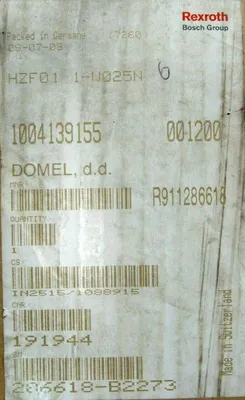 NEW REXROTH HZF01.1-W025N SERVO AMPLIFIER R911286618 HZF011W025N