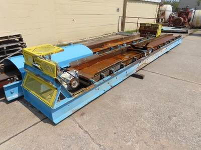 Vibrating Conveyor, 24" wide x 23' long x 6" deep