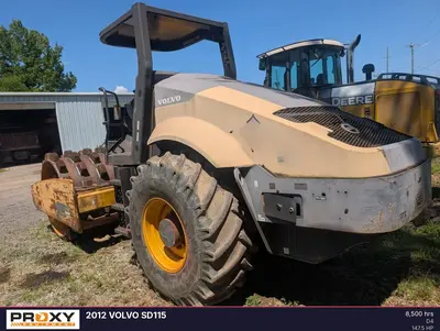Used 2012 VOLVO SD115 Road Rollers Alabama US | Proxy Equipment #1388993