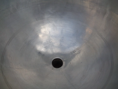400 L S/S JKTD Open Top Hemispherical Mixing Tank