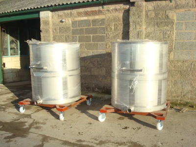 1000 L S/S Trolley Tank