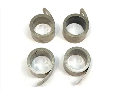 USED SPEC CONSTANT FORCE SPRING STAINLESS STEEL LOT OF 4