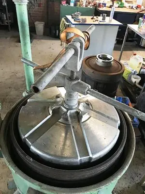 Westfalia KG 10006 chamber bowl centrifuge, 316SS.