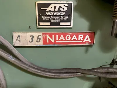 Used 1997 NIAGARA A-35 O.B.I. Presses Ohio US | G-2000, Inc. #1326860