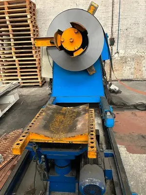 USED ZM DECOILER 5 TON + LOADING CART