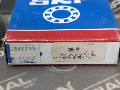 SKF 305 NR Radial / Deep Groove Roller Bearing 25x62x17mm New NIB