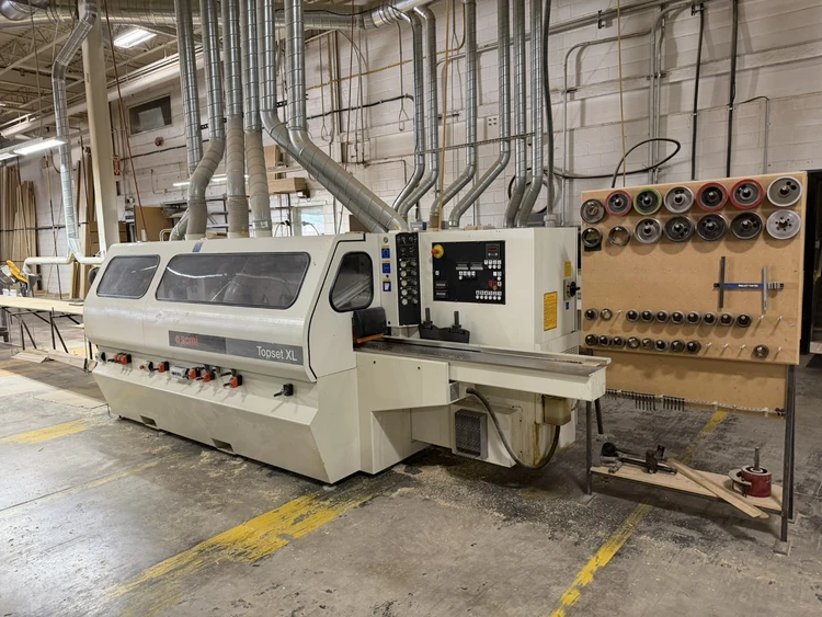 Used 2003 SCM TOPSET  XL 6 HEAD MOULDER Woodworking Moulders Ontario CA | Aldan Woodworking Machinery #1252667