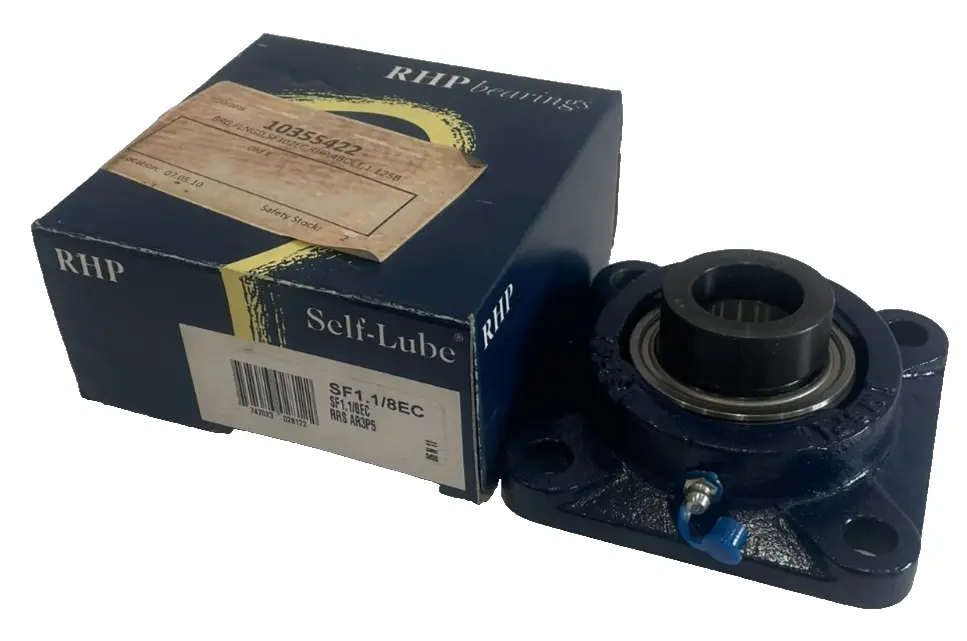 NEW RHP SF1.1/8EC FLANGE BEARING SF118EC