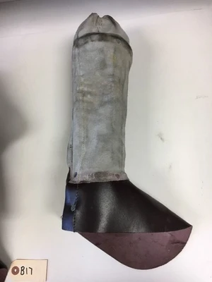 New Side Split Leather Boot Covers 15" Warranty! Fast Shipping!
