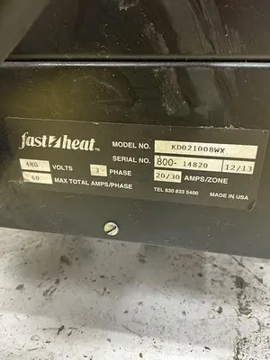 USED 2013 FAST HEAT KP030018WX