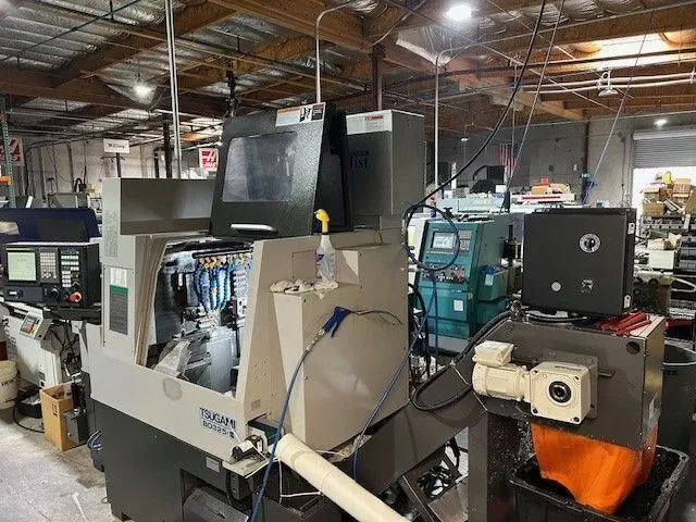 Used 2023 TSUGAMI BO-325III Swiss Type Automatic Screw Machines California US | Machinery Network #783389