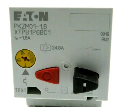 NEW EATON CORPORATION PKZM01-1,6 CIRCUIT BREAKER PKZM0116
