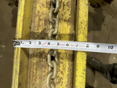 144" WIDE HYDRAULIC CLAMPING FIT-UP TACKING PRESS, FOR WELDING I-BEAMS: STOCK #19478