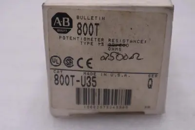 Used _UNKNOWN_ _UNKNOWN_ Potentiometers Pennsylvania US | Global Equipment International, LLC #1336089