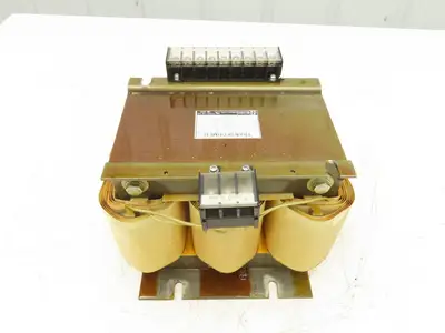 Nissyo 3AX-3-T140501 Step-Down Transformer 3Phase 3kVA 440-460-480V Pri 200V Sec