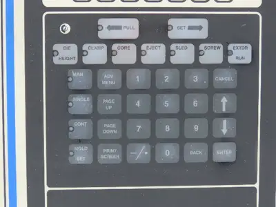 Cincinnati Milacron 3-424-2146A Camac VSX HMI Rev A Control Panel Module