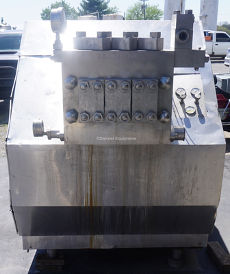APV GAULIN MODEL 3500 MS-45-3TBS, STAINLESS STEEL HOMOGENIZER