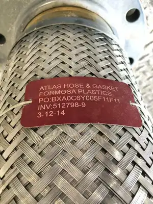 6″ X 18″ Flanged Braided Stainless Steel Flexible Hose / Expansion Joint
