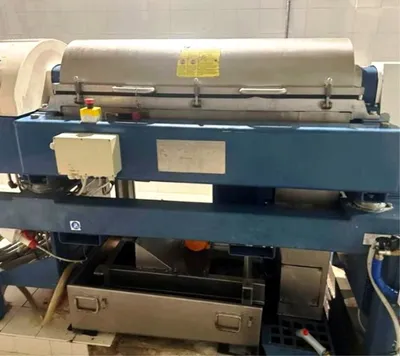 Alfa-Laval X19 tricanter centrifuge olive oil plant.