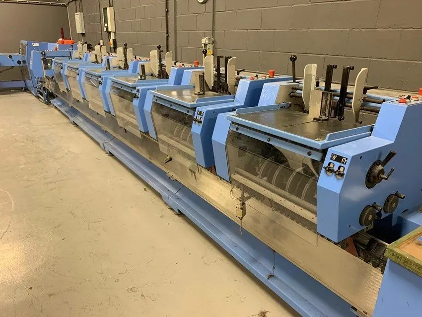 USED MULLER MARTINI Used Stitchers – High-Speed Saddle Stitching Systems
