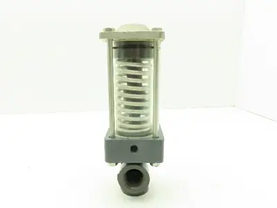 Plast-O-Matic DS075V-NO Pneumatic Controlled Valve 3/4" NPT Sch 80 PVC NO