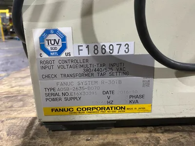 USED FANUC R-2000iC/210F + R-30iB