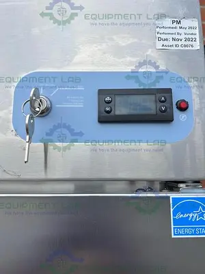 USED VWR GTVWG49FSSA STAINLESS STEEL DOUBLE DOOR FREEZER - 25°C 49 CU, FT.