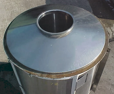 USED 500 GALLON  TANK CLOSED TOP TANK