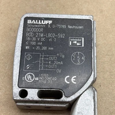 USED Balluff BOD 21M-LB02-S92